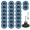 Avresecie 23PCS Die Grinder Flap Disc, Roll Lock Discs 2 Inch with 1/4