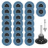 Avresecie 23PCS Die Grinder Flap Disc, Roll Lock Discs 2 Inch with 1/4