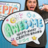 Round-ish Speech Bubble Dry-Erase Crayon Board by DoodleFace - Goodbye Dried-Out Markers,