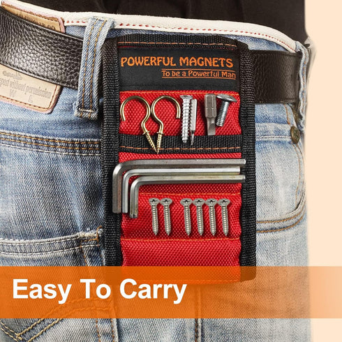 Father Day Gifts from Daughter Wife Son Magnetic Wristband: Men Tool Gifts for Men Him Belt Magnet Wrist for Holding