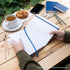 Pentalic 6" x 8" Royal Blue Pocket Sketchbook Traveler Journal, 160 Pages