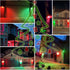 ALIDE E12 Bulb4W, 40Watt E12 C7 T6 Bulbs Bulbs,4Pack Red Green LED Candle Light Equivalent, Small Base Red Green LED