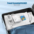 European Travel Plug Adapter with 4FT Extension Cord, US to European International Plug Adapter for Travel