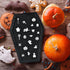 Coffin Letter Board - 520 Characters Spooky Halloween Characters with Stand and Canvas Bag, 16x11 Inches