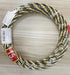 49FT Fish Tape Wire Fishing Tools, 6.0mm Diameter 3 Wires Twisted with Guide Spring, Black and Yellow 15m