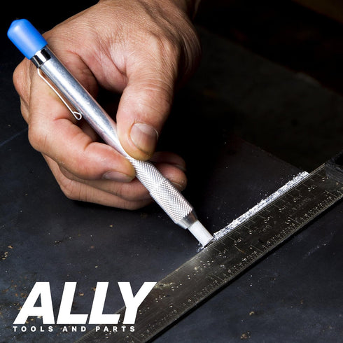 ALLY Tools Two Round Soapstone Holder with 14 Quality Round Soapstone Pens for Welders
