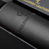 Gallaway Leather Desk Mat - Medium 24" x 14" Black Office Writing Pad, Elegant Computer Desk Cover and Protector