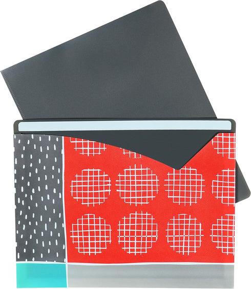 C-Line Write-On File Jackets, Pack of 6, Playful Pops Design (63540)