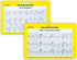 EKG 5 Card Set - Common Cardiac Rhythms Lead Placement Telemetry Cards for Nurses, EMTs, and Medical Students