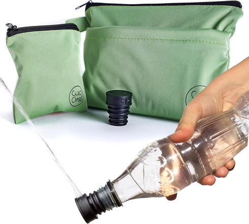 CuloClean Hygiene Bag for Hiking - Portable Travel Bidet, Personal Hygiene Kit for Leave No Trace (LNT)