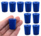 EISCO 10PK Neoprene Stoppers, 1 Hole, ASTM, Size #2-16mm Bottom, 20mm Top, 25mm Length