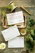 C.R. Gibson Q16-24814 Wedding Shower Recipe Cards and Invite Enclosure Cards, 40pcs, White by C.R. Gibson