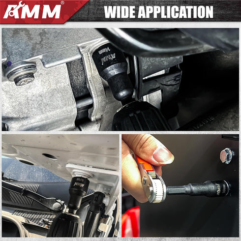 AMM 47PCS Set, Set 1/4" Magnetic Nut Driver & Screwdriver Bit Includes Nut Driver for Impact Drill, Screwdriver Bit
