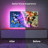 16.4 55-75 Inch, Nexillumi LED Lights for TV, ft TV LED Backlight for RGB LED Strip Lights Behind TV with APP Remote