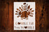 Thanksgiving Turkey "Gobble Till You Wobble" Stencil, Reusable & Sturdy, 8.5" x 11", Holiday Art Template