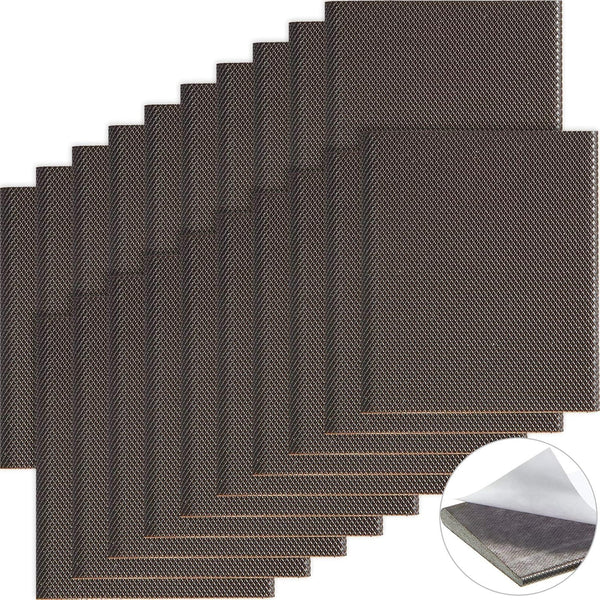 Zonon 20 Pieces Self-Adhesive Door Corner Seals, Weather Stripping Draft Stopper for Noise Isolation