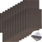Zonon 20 Pieces Self-Adhesive Door Corner Seals, Weather Stripping Draft Stopper for Noise Isolation