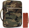 Montana West Bible Covers - Leather Bookmark Carrying Case for Women Men, Protective Church Bag with Zippered Pocket