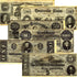 Historical Documents Confederate Currency Set: 25 Replica Notes (Set A, B, C, & D)