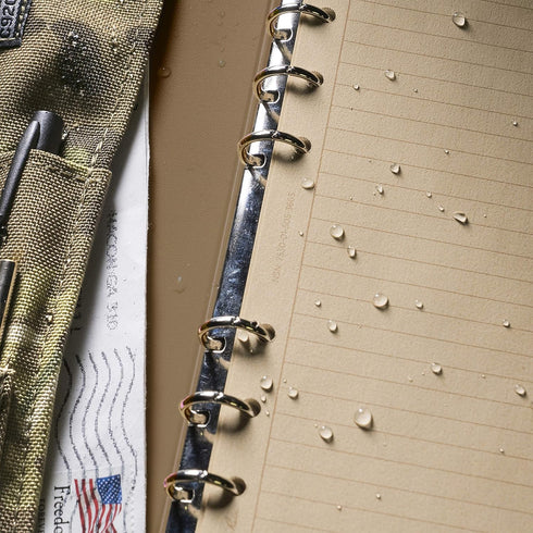 Rite in the Rain Tan All-Weather Binder, 1/2" Ring, 5 5/8" x 7 7/8" (No. 9200T)