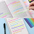 Mr. Pen Transparent Highlighter Tape and Sticky Note Set, 331 Pcs, Sticky Index Tabs, Highlight Strips for Books