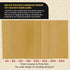 Dura-Gold Micro Hand Sanding Block Kit, 3.5 x 1 Pad with 40 Sandpaper Sheets for Woodworking, Small Detail Finishing