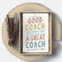 Bewoow Thank You Coach Card - Appreciation Greeting for Basketball, Soccer, Wrestling, or Any Sports Coach