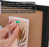 Mr. Pen Cork Board, 24”x36”, Black Framed Cork Bulletin Board for Walls, Push Pin Board, Vision Board.