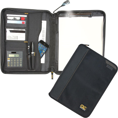 CLC Custom Leathercraft L217 Lighted Pro Business Portfolio for Professionals