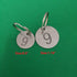 StayMax Metal Round Numbered Key Tags, ID Tags 1.18 Inches (1-10)