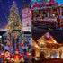 2 Pack 144 400 8 Joomer Solar Christmas Lights, Total FT LED Modes Waterproof Solar String Lights Outdoor Auto ON/Off