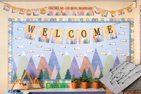 Teacher Created Resources Better Than Paper Bulletin Board Roll, Moving Mountains