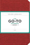 Go-To Notebook with Mohawk Paper, Brick Red Blank, Simple Blank Page Productivity Journal