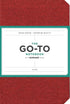 Go-To Notebook with Mohawk Paper, Brick Red Blank, Simple Blank Page Productivity Journal