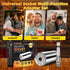Super Universal Socket Tools, Gifts for Men Dad Husband, Universal Socket Power Drill Adapter, Cool Gadgets for