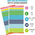 Mirida Planner Stickers – 1867 Daily Icons and Inspirational Stickers for Adults Calendar, Classic Pack for Budget,
