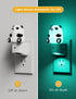 3D 3000K, 3 L LOHAS LED Night Light for Kids, Panda Night Light Plug in, Dusk to Dawn Nursery Night Lights, RGB+Soft