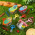 4 Set Halloscume Bug Catcher for Kids Bug Viewer and Insects Tweezer for Students, Critter Catching Kit Magnifying