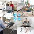 8AMTECH Lap Desk for Laptop, Ajustable Laptop Table with Cooling Fan Office Desk for Working, Reading, Writing, Drawing