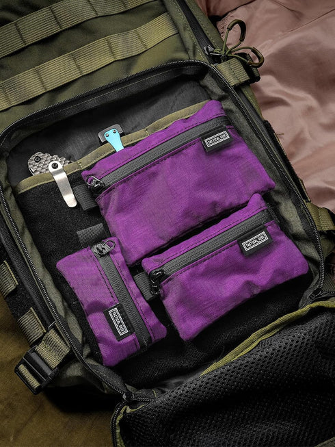 A5 Set, TACTICAL_GEEK Storage EDC Storage Pouch Molle EDC Gadget Pouch, Multi-Functional Utility Small Tool Pocket