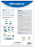 PrintWorks 2 3 10 250 Pack, (00472) White Matte Business Cards, For Inkjet or Laser Printers or Copiers, Card Size x
