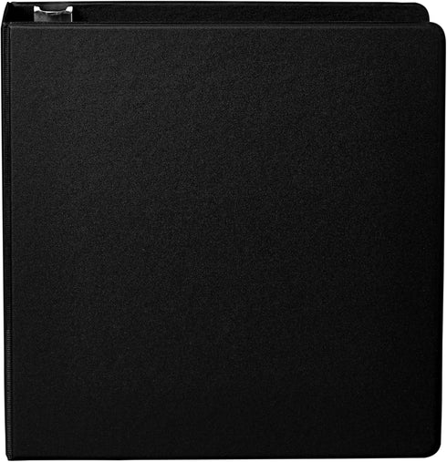 OfficeMax Durable Reference Binders with Round Ring 2", Black by OfficeMax