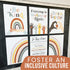 Hadley Designs Diversity Posters for Classroom - 6 Inclusive Kindness Decor, Safe Space Sign, Boho Multicultural