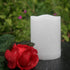 Waterproof Battery Operated LED Pillar Candle, Flameless Flickering Electric Light with Timer for Outdoor Decoration