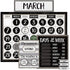 Teacher Created Resources Modern Farmhouse Calendar Bulletin Board for Classroom Organization