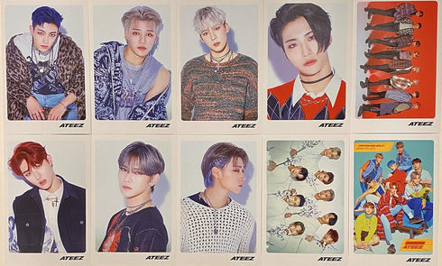 Kpop Mini Post Card Photocards - 56p (ATEEZ)