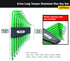 12715 Set 13 1 Titan Tools Extra-Long Arm Tamper Resistant Star Key - Piece , Green