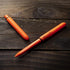Rite in the Rain All-Weather EDC Pen - Orange POKKA 2-Pack, Black 0.8mm Ink, Fine Point (No. OR92)