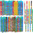 Kolewo4ever 200 Pieces Video Game Pencils Assortment, Cylinder Wood Pencils with Various Game Pattern Icons (200)