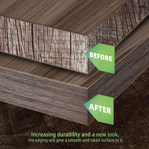 2 inch 7ft Walnut Edge Banding, x Plywood Veneer Wood Edge Banding, Preglued Wood Tape Banding for Cabinet Repair